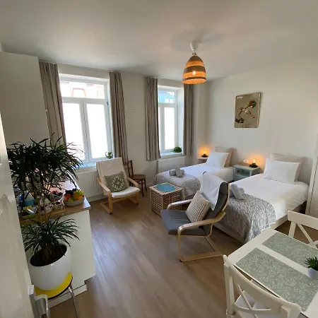 Logies-M Comfort Studios Inc Bikes B&B Ostend Exterior photo